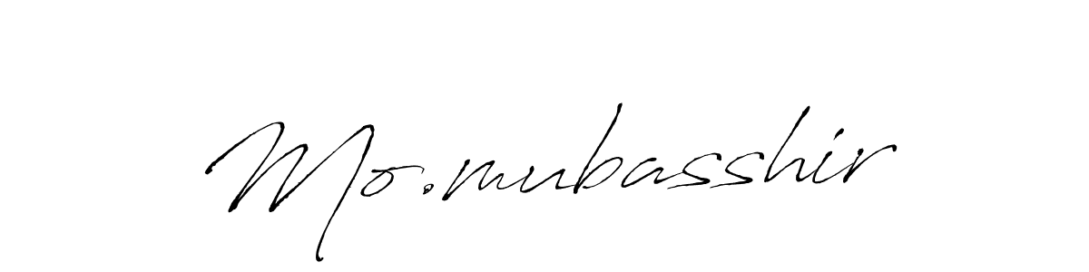 Mo.mubasshir stylish signature style. Best Handwritten Sign (Antro_Vectra) for my name. Handwritten Signature Collection Ideas for my name Mo.mubasshir. Mo.mubasshir signature style 6 images and pictures png