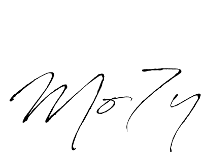 Design your own signature with our free online signature maker. With this signature software, you can create a handwritten (Antro_Vectra) signature for name Mo7y. Mo7y signature style 6 images and pictures png