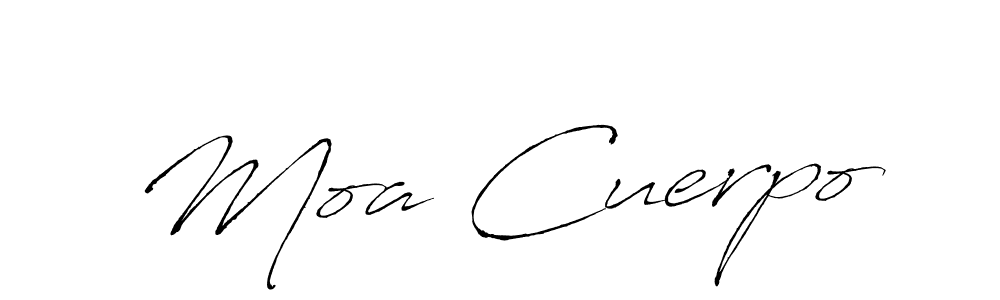 Make a short Moa Cuerpo signature style. Manage your documents anywhere anytime using Antro_Vectra. Create and add eSignatures, submit forms, share and send files easily. Moa Cuerpo signature style 6 images and pictures png