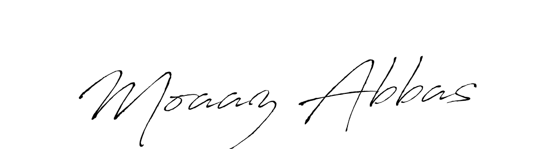 Similarly Antro_Vectra is the best handwritten signature design. Signature creator online .You can use it as an online autograph creator for name Moaaz Abbas. Moaaz Abbas signature style 6 images and pictures png