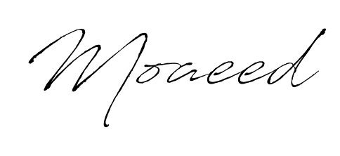 How to make Moaeed signature? Antro_Vectra is a professional autograph style. Create handwritten signature for Moaeed name. Moaeed signature style 6 images and pictures png