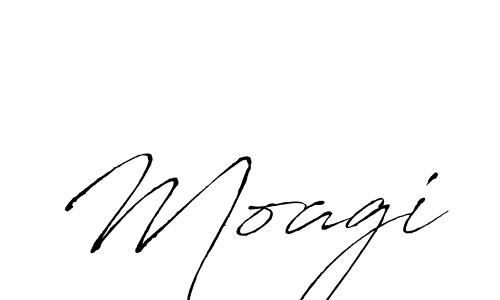 Make a beautiful signature design for name Moagi. With this signature (Antro_Vectra) style, you can create a handwritten signature for free. Moagi signature style 6 images and pictures png