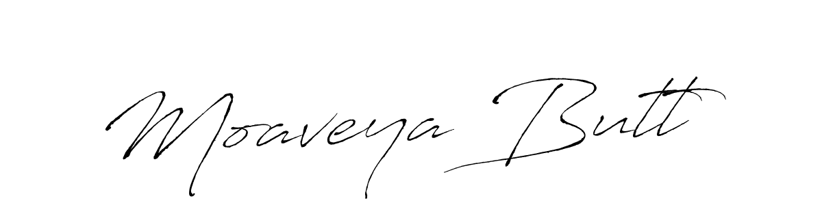 Also we have Moaveya Butt name is the best signature style. Create professional handwritten signature collection using Antro_Vectra autograph style. Moaveya Butt signature style 6 images and pictures png