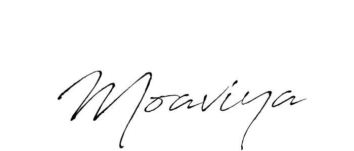 Make a beautiful signature design for name Moaviya. Use this online signature maker to create a handwritten signature for free. Moaviya signature style 6 images and pictures png