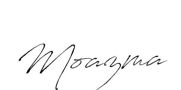 Also You can easily find your signature by using the search form. We will create Moazma name handwritten signature images for you free of cost using Antro_Vectra sign style. Moazma signature style 6 images and pictures png