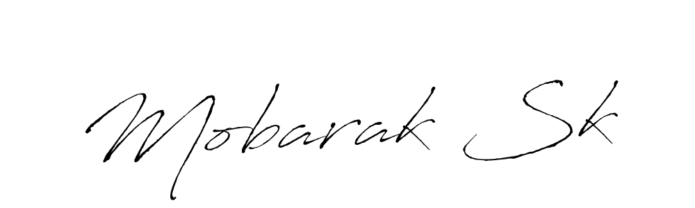 How to make Mobarak Sk signature? Antro_Vectra is a professional autograph style. Create handwritten signature for Mobarak Sk name. Mobarak Sk signature style 6 images and pictures png