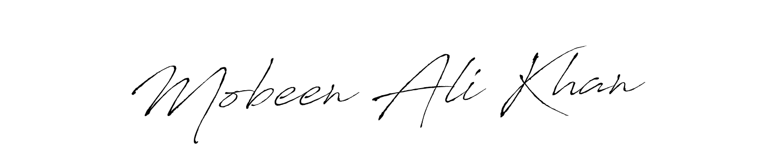 if you are searching for the best signature style for your name Mobeen Ali Khan. so please give up your signature search. here we have designed multiple signature styles  using Antro_Vectra. Mobeen Ali Khan signature style 6 images and pictures png