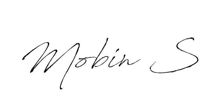 This is the best signature style for the Mobin S name. Also you like these signature font (Antro_Vectra). Mix name signature. Mobin S signature style 6 images and pictures png