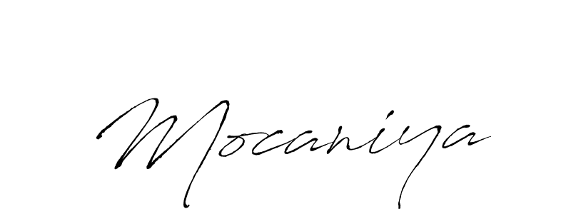 Make a beautiful signature design for name Mocaniya. Use this online signature maker to create a handwritten signature for free. Mocaniya signature style 6 images and pictures png
