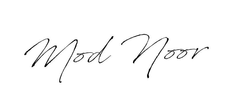 Create a beautiful signature design for name Mod Noor. With this signature (Antro_Vectra) fonts, you can make a handwritten signature for free. Mod Noor signature style 6 images and pictures png