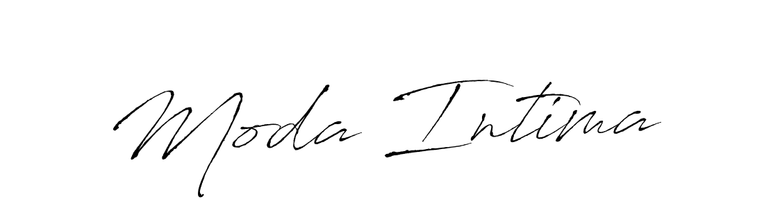 Also we have Moda Intima name is the best signature style. Create professional handwritten signature collection using Antro_Vectra autograph style. Moda Intima signature style 6 images and pictures png