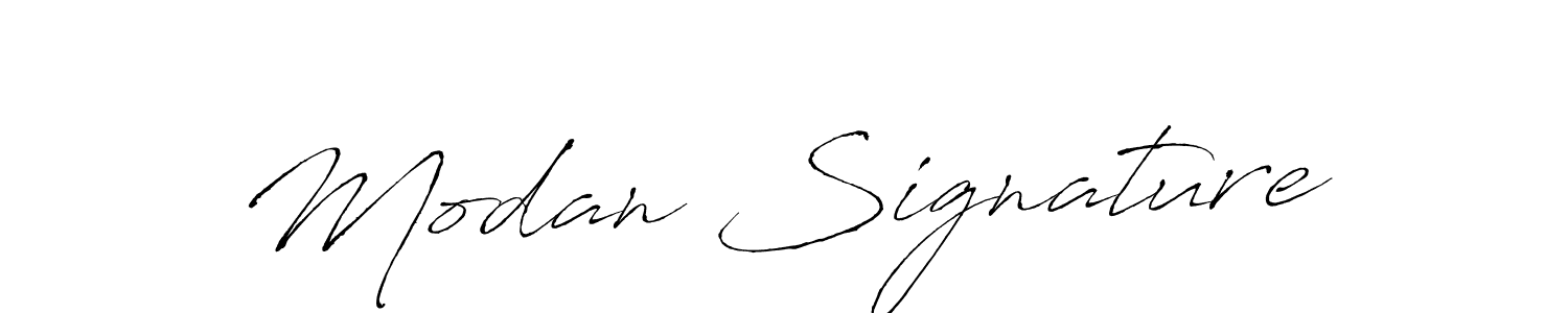 Modan Signature stylish signature style. Best Handwritten Sign (Antro_Vectra) for my name. Handwritten Signature Collection Ideas for my name Modan Signature. Modan Signature signature style 6 images and pictures png