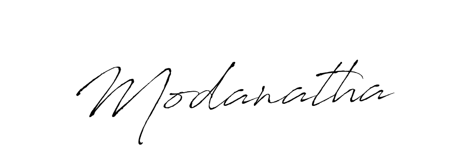 Make a beautiful signature design for name Modanatha. With this signature (Antro_Vectra) style, you can create a handwritten signature for free. Modanatha signature style 6 images and pictures png
