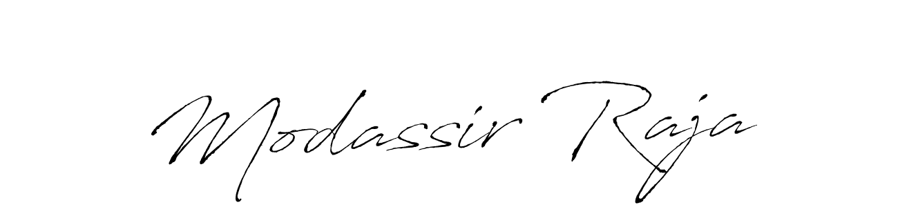 How to make Modassir Raja signature? Antro_Vectra is a professional autograph style. Create handwritten signature for Modassir Raja name. Modassir Raja signature style 6 images and pictures png