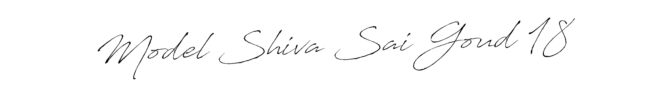 Make a beautiful signature design for name Model Shiva Sai Goud 18. Use this online signature maker to create a handwritten signature for free. Model Shiva Sai Goud 18 signature style 6 images and pictures png