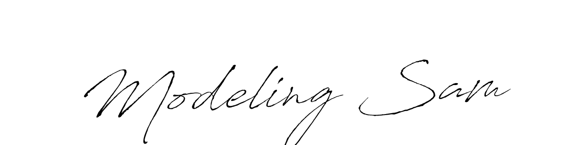 Once you've used our free online signature maker to create your best signature Antro_Vectra style, it's time to enjoy all of the benefits that Modeling Sam name signing documents. Modeling Sam signature style 6 images and pictures png