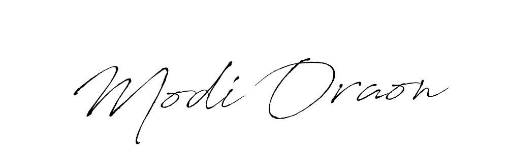 Use a signature maker to create a handwritten signature online. With this signature software, you can design (Antro_Vectra) your own signature for name Modi Oraon. Modi Oraon signature style 6 images and pictures png