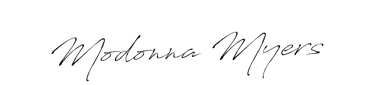 Antro_Vectra is a professional signature style that is perfect for those who want to add a touch of class to their signature. It is also a great choice for those who want to make their signature more unique. Get Modonna Myers name to fancy signature for free. Modonna Myers signature style 6 images and pictures png