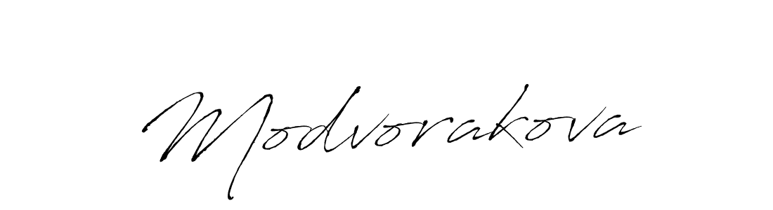 The best way (Antro_Vectra) to make a short signature is to pick only two or three words in your name. The name Modvorakova include a total of six letters. For converting this name. Modvorakova signature style 6 images and pictures png