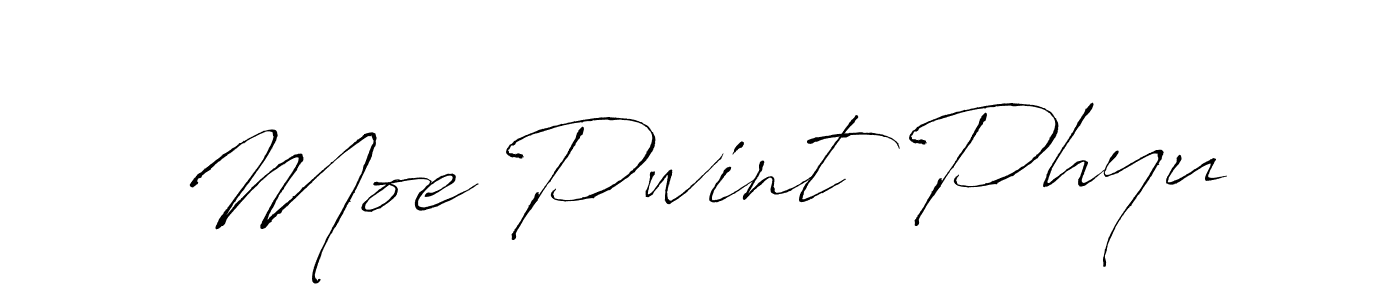 if you are searching for the best signature style for your name Moe Pwint Phyu. so please give up your signature search. here we have designed multiple signature styles  using Antro_Vectra. Moe Pwint Phyu signature style 6 images and pictures png