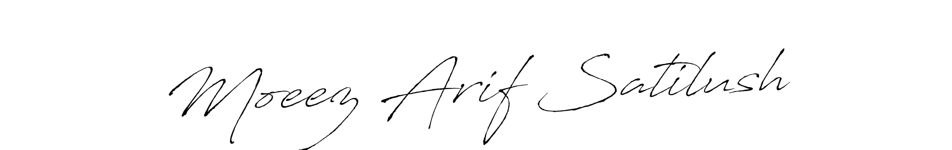 How to Draw Moeez Arif Satilush signature style? Antro_Vectra is a latest design signature styles for name Moeez Arif Satilush. Moeez Arif Satilush signature style 6 images and pictures png