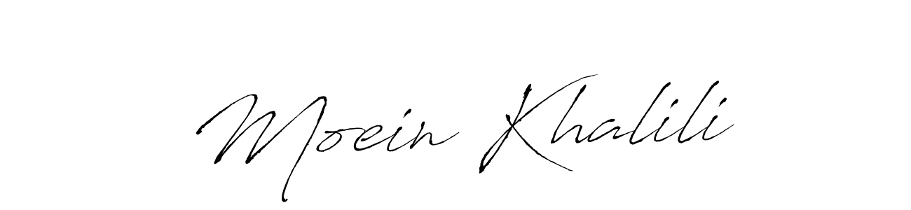 You should practise on your own different ways (Antro_Vectra) to write your name (Moein Khalili) in signature. don't let someone else do it for you. Moein Khalili signature style 6 images and pictures png