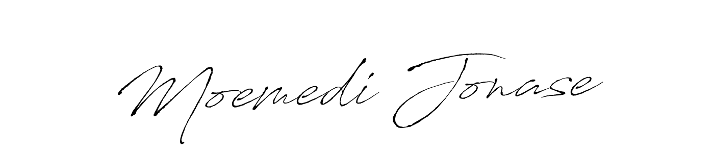 Also we have Moemedi Jonase name is the best signature style. Create professional handwritten signature collection using Antro_Vectra autograph style. Moemedi Jonase signature style 6 images and pictures png