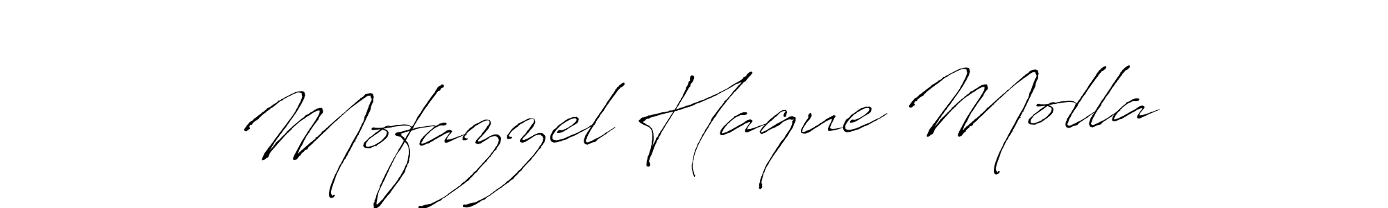 How to make Mofazzel Haque Molla signature? Antro_Vectra is a professional autograph style. Create handwritten signature for Mofazzel Haque Molla name. Mofazzel Haque Molla signature style 6 images and pictures png