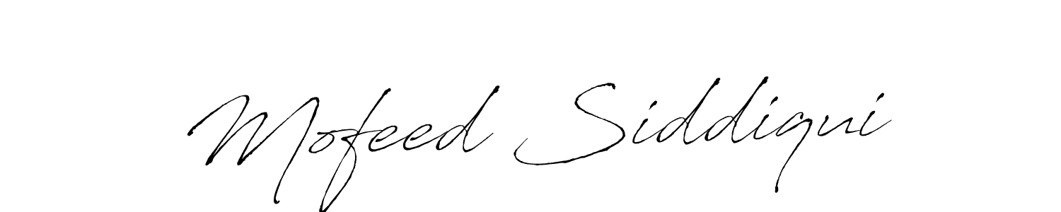 Similarly Antro_Vectra is the best handwritten signature design. Signature creator online .You can use it as an online autograph creator for name Mofeed Siddiqui. Mofeed Siddiqui signature style 6 images and pictures png