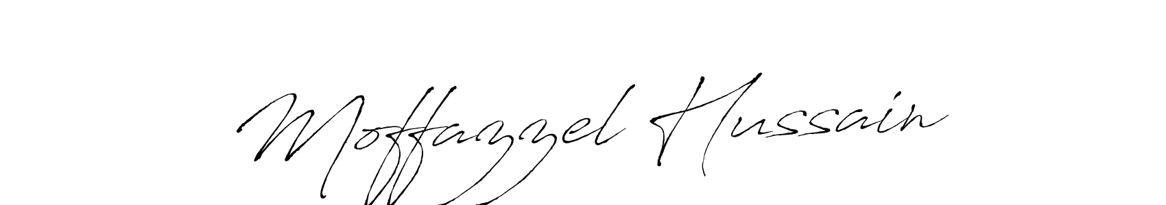How to make Moffazzel Hussain name signature. Use Antro_Vectra style for creating short signs online. This is the latest handwritten sign. Moffazzel Hussain signature style 6 images and pictures png