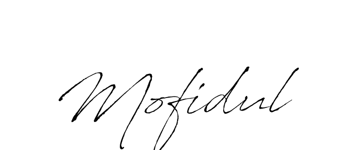 Mofidul stylish signature style. Best Handwritten Sign (Antro_Vectra) for my name. Handwritten Signature Collection Ideas for my name Mofidul. Mofidul signature style 6 images and pictures png