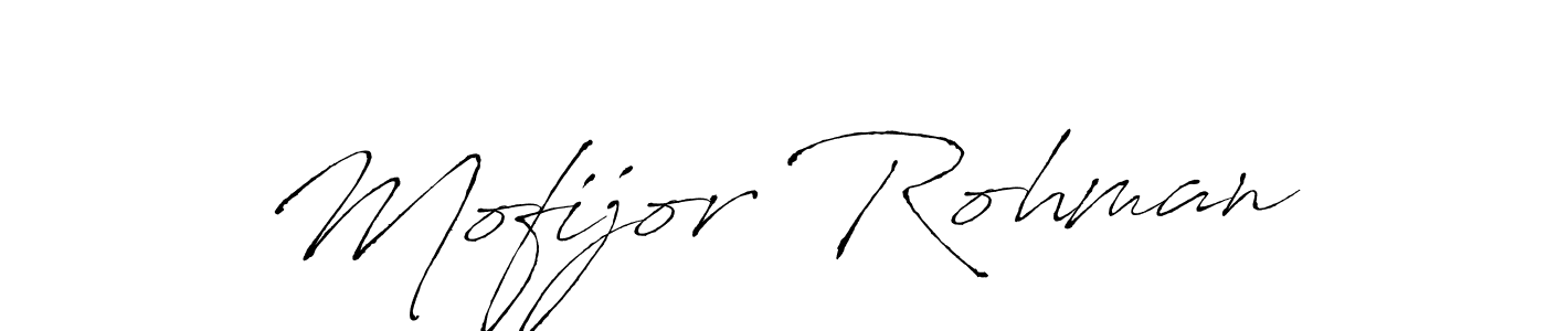 How to make Mofijor Rohman signature? Antro_Vectra is a professional autograph style. Create handwritten signature for Mofijor Rohman name. Mofijor Rohman signature style 6 images and pictures png