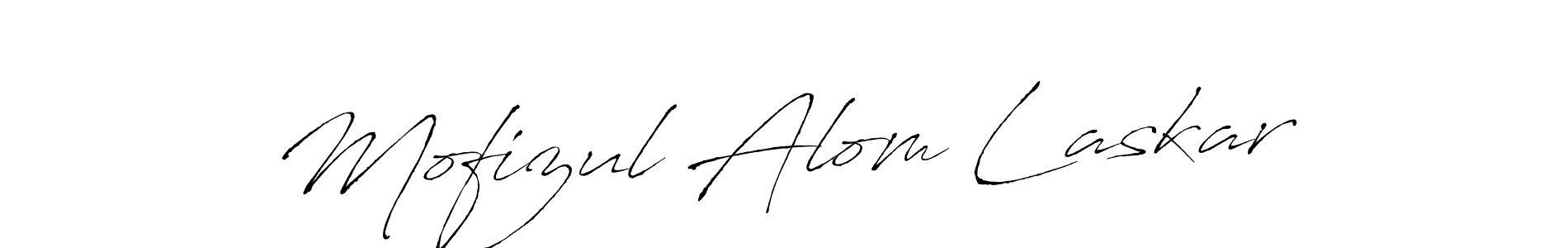 You should practise on your own different ways (Antro_Vectra) to write your name (Mofizul Alom Laskar) in signature. don't let someone else do it for you. Mofizul Alom Laskar signature style 6 images and pictures png