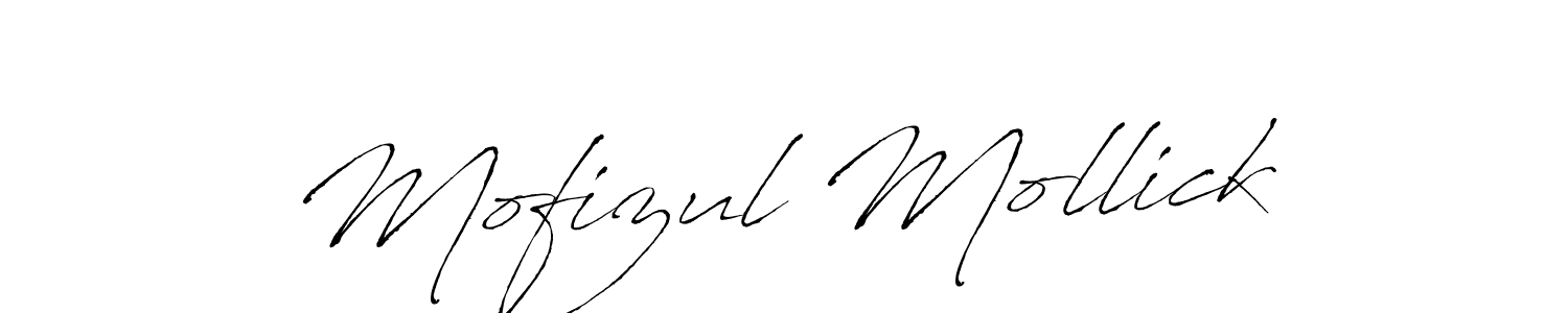 How to make Mofizul Mollick signature? Antro_Vectra is a professional autograph style. Create handwritten signature for Mofizul Mollick name. Mofizul Mollick signature style 6 images and pictures png