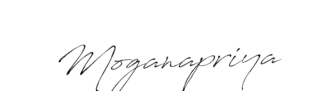 Make a beautiful signature design for name Moganapriya. With this signature (Antro_Vectra) style, you can create a handwritten signature for free. Moganapriya signature style 6 images and pictures png