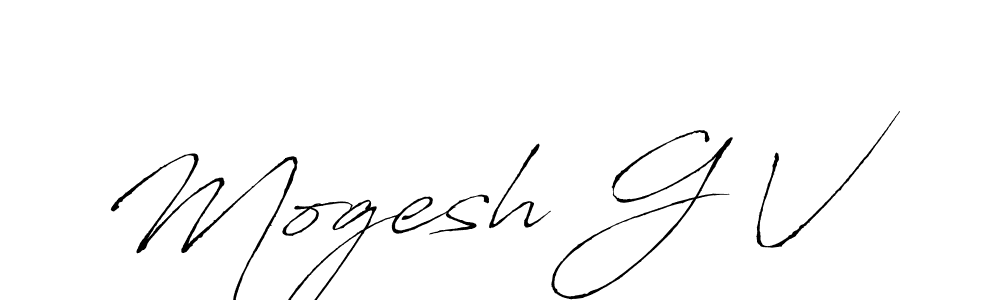 Here are the top 10 professional signature styles for the name Mogesh G V. These are the best autograph styles you can use for your name. Mogesh G V signature style 6 images and pictures png