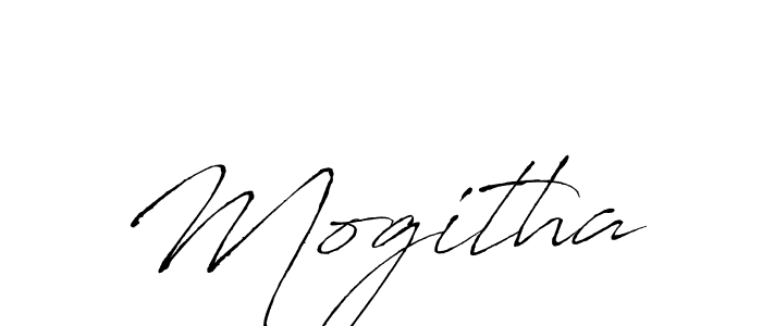 How to make Mogitha signature? Antro_Vectra is a professional autograph style. Create handwritten signature for Mogitha name. Mogitha signature style 6 images and pictures png