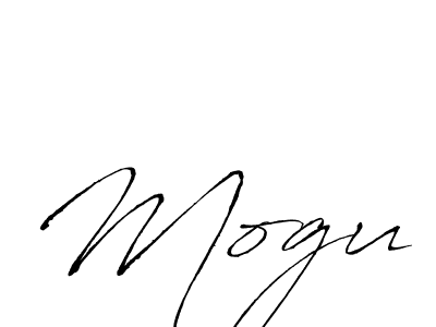 Make a beautiful signature design for name Mogu. With this signature (Antro_Vectra) style, you can create a handwritten signature for free. Mogu signature style 6 images and pictures png