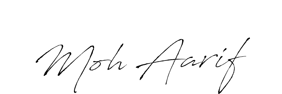 The best way (Antro_Vectra) to make a short signature is to pick only two or three words in your name. The name Moh Aarif include a total of six letters. For converting this name. Moh Aarif signature style 6 images and pictures png