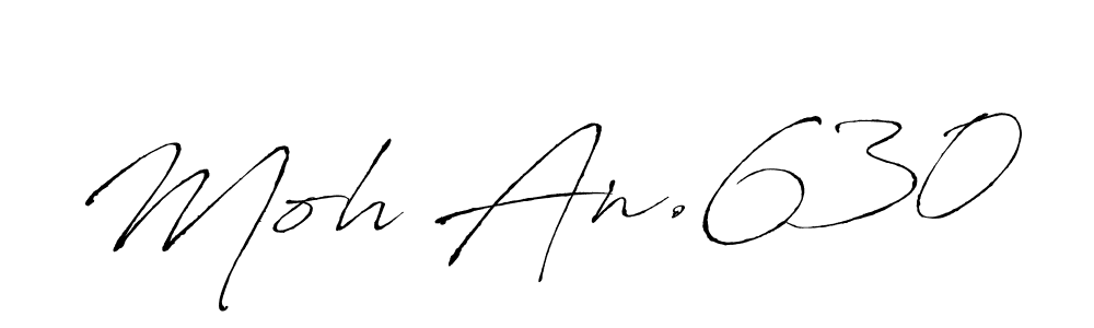 Create a beautiful signature design for name Moh An.630. With this signature (Antro_Vectra) fonts, you can make a handwritten signature for free. Moh An.630 signature style 6 images and pictures png