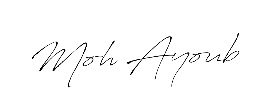 How to Draw Moh Ayoub signature style? Antro_Vectra is a latest design signature styles for name Moh Ayoub. Moh Ayoub signature style 6 images and pictures png