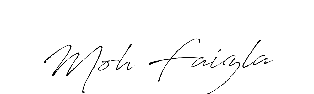 Also You can easily find your signature by using the search form. We will create Moh Faizla name handwritten signature images for you free of cost using Antro_Vectra sign style. Moh Faizla signature style 6 images and pictures png