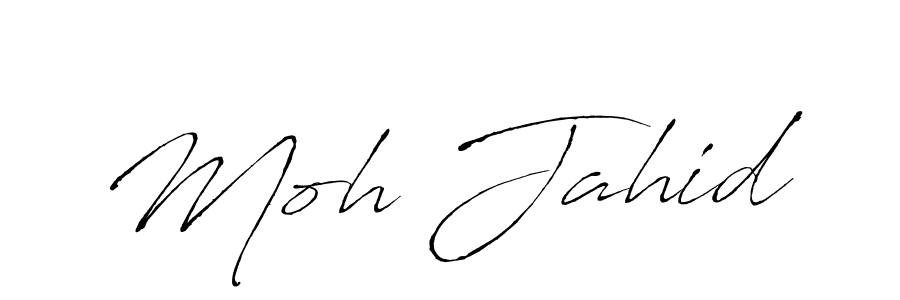 if you are searching for the best signature style for your name Moh Jahid. so please give up your signature search. here we have designed multiple signature styles  using Antro_Vectra. Moh Jahid signature style 6 images and pictures png