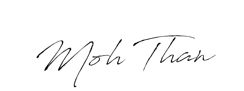 Make a beautiful signature design for name Moh Than. Use this online signature maker to create a handwritten signature for free. Moh Than signature style 6 images and pictures png