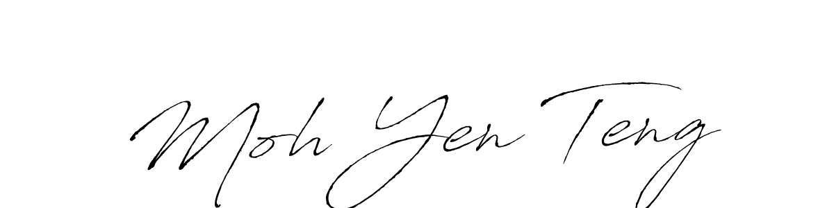 Make a beautiful signature design for name Moh Yen Teng. Use this online signature maker to create a handwritten signature for free. Moh Yen Teng signature style 6 images and pictures png