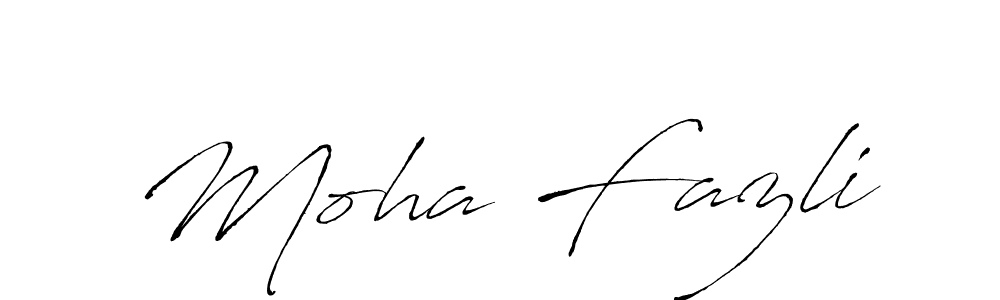 You should practise on your own different ways (Antro_Vectra) to write your name (Moha Fazli) in signature. don't let someone else do it for you. Moha Fazli signature style 6 images and pictures png