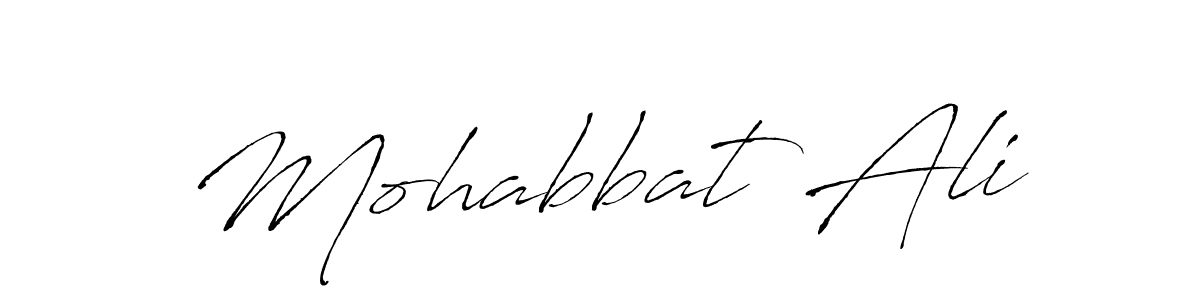 You can use this online signature creator to create a handwritten signature for the name Mohabbat Ali. This is the best online autograph maker. Mohabbat Ali signature style 6 images and pictures png