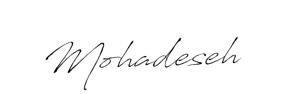 if you are searching for the best signature style for your name Mohadeseh. so please give up your signature search. here we have designed multiple signature styles  using Antro_Vectra. Mohadeseh signature style 6 images and pictures png