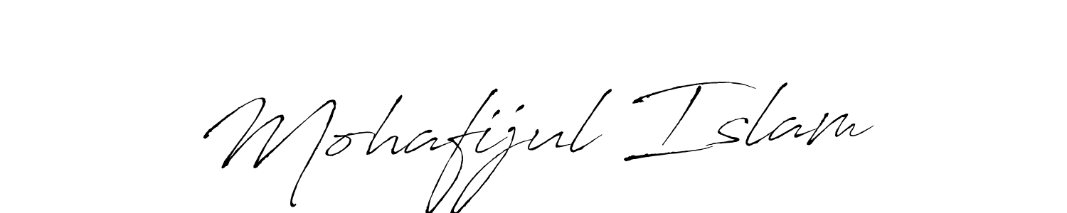 Create a beautiful signature design for name Mohafijul Islam. With this signature (Antro_Vectra) fonts, you can make a handwritten signature for free. Mohafijul Islam signature style 6 images and pictures png