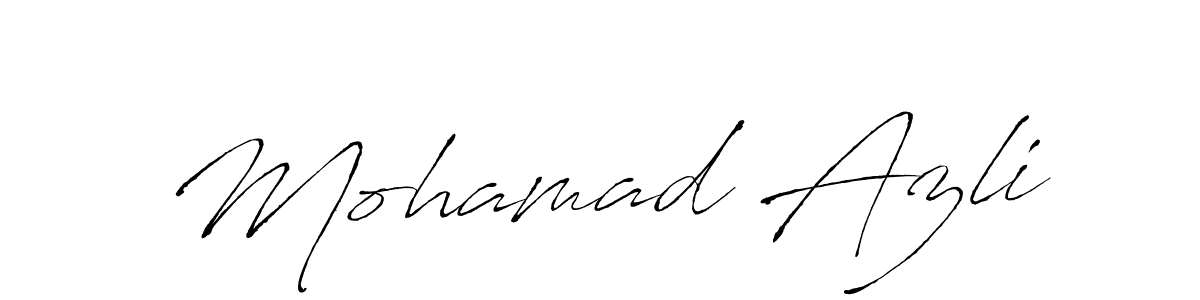 if you are searching for the best signature style for your name Mohamad Azli. so please give up your signature search. here we have designed multiple signature styles  using Antro_Vectra. Mohamad Azli signature style 6 images and pictures png